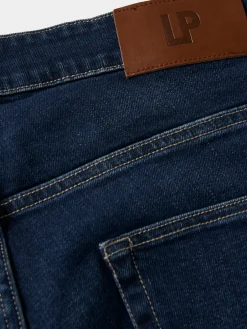 LION OF PORCHES Calças^Calças denim regular fit lavagem escura