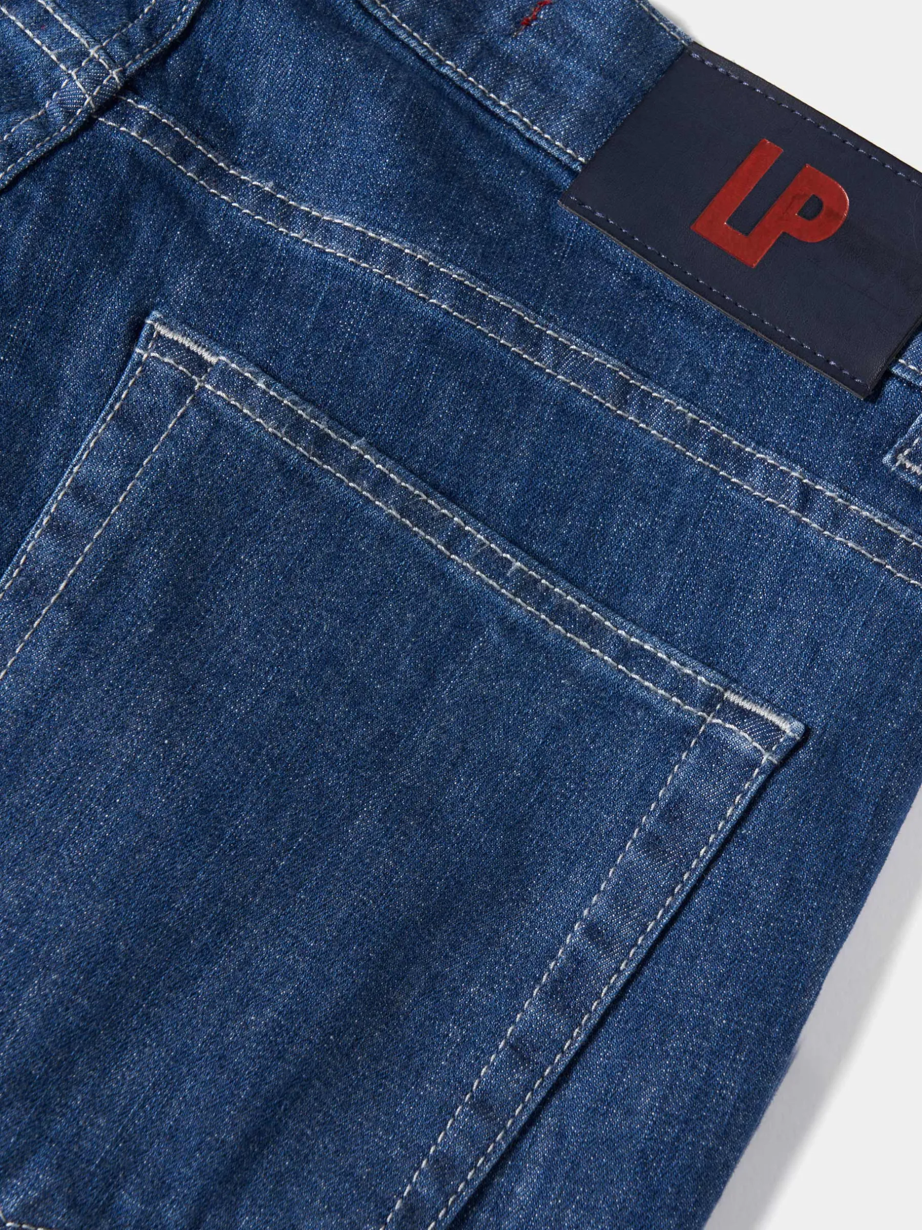 LION OF PORCHES Calças^Calças denim slim fit