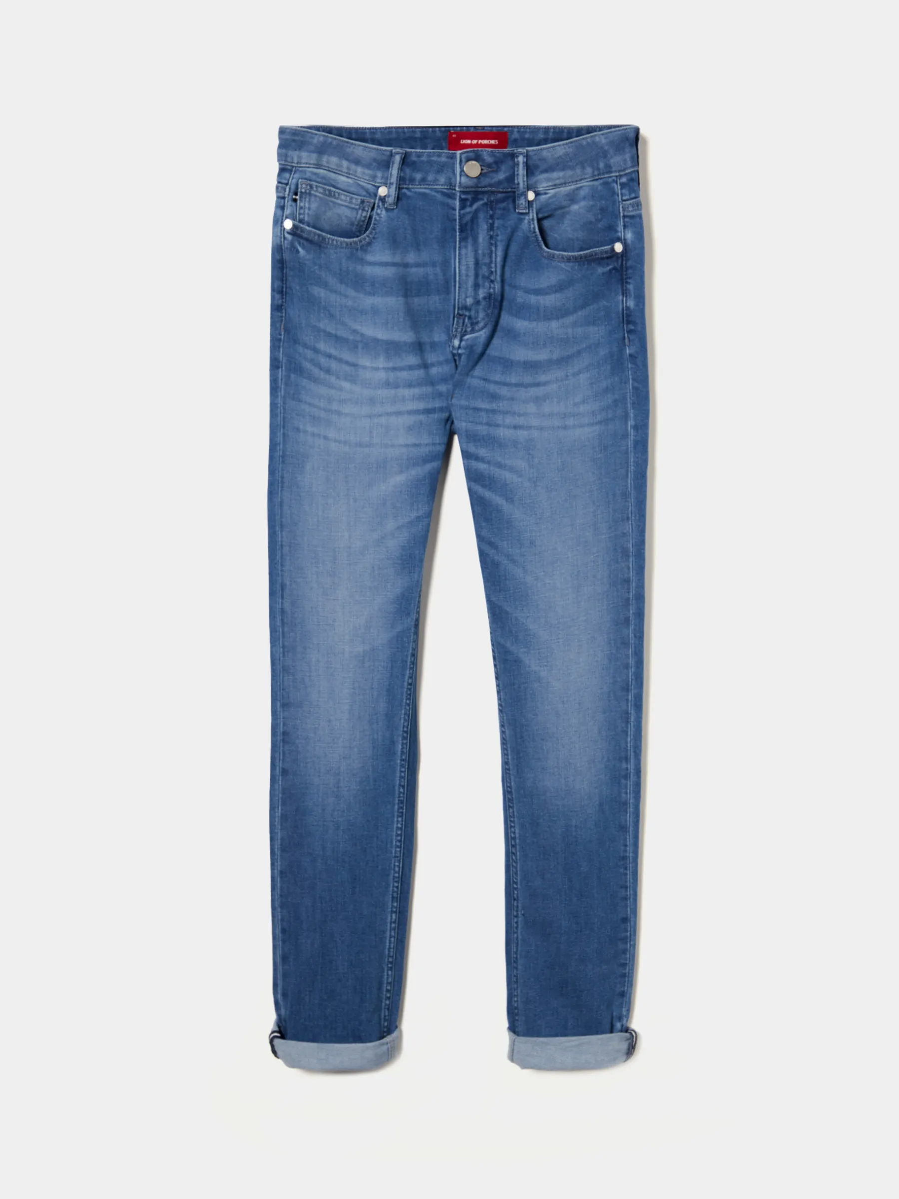 LION OF PORCHES Calças^Calças denim slim fit