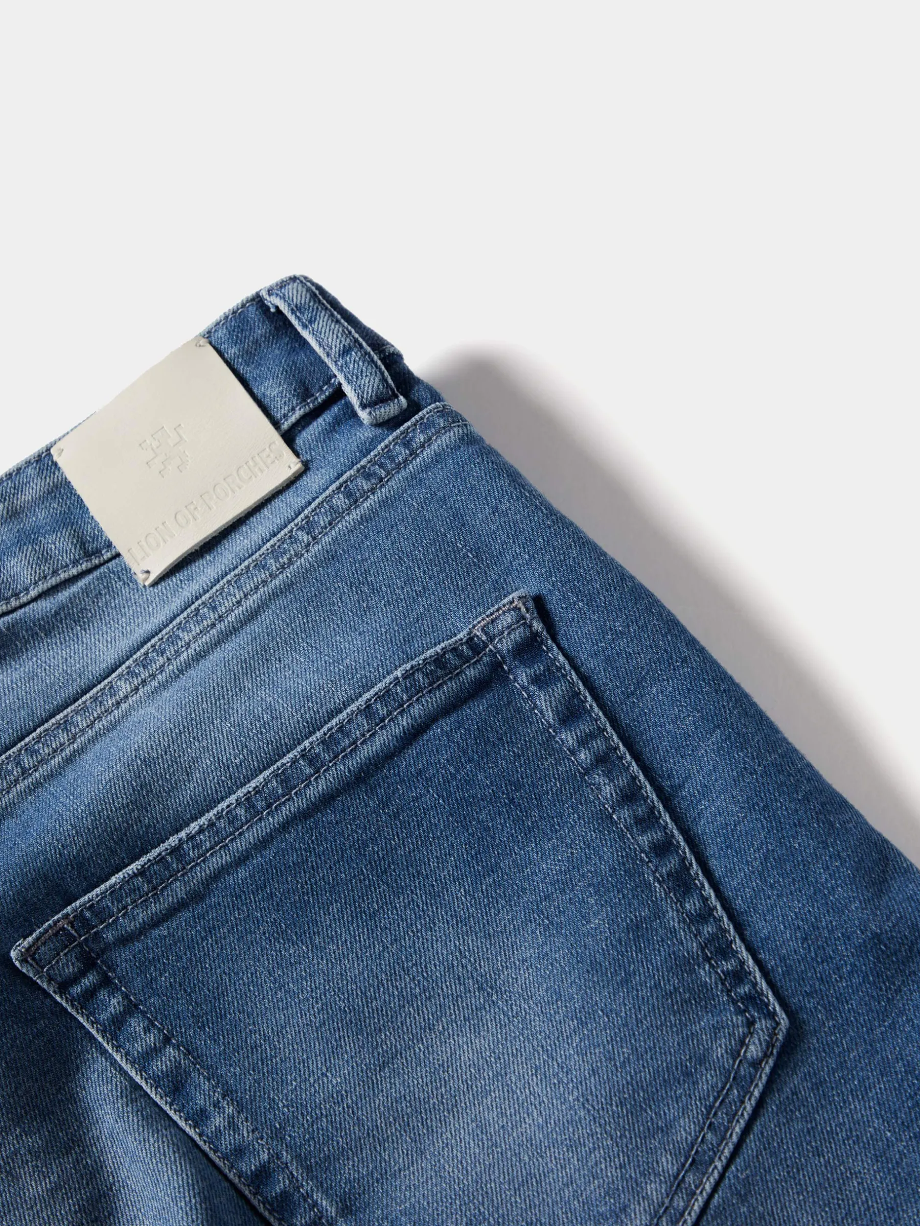LION OF PORCHES Calças^Calças denim slim fit