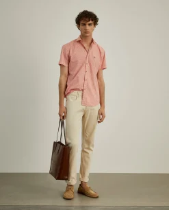 LION OF PORCHES Calças^Calças denim slim fit
