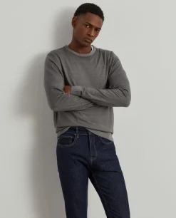 LION OF PORCHES Calças^Calças denim slim fit