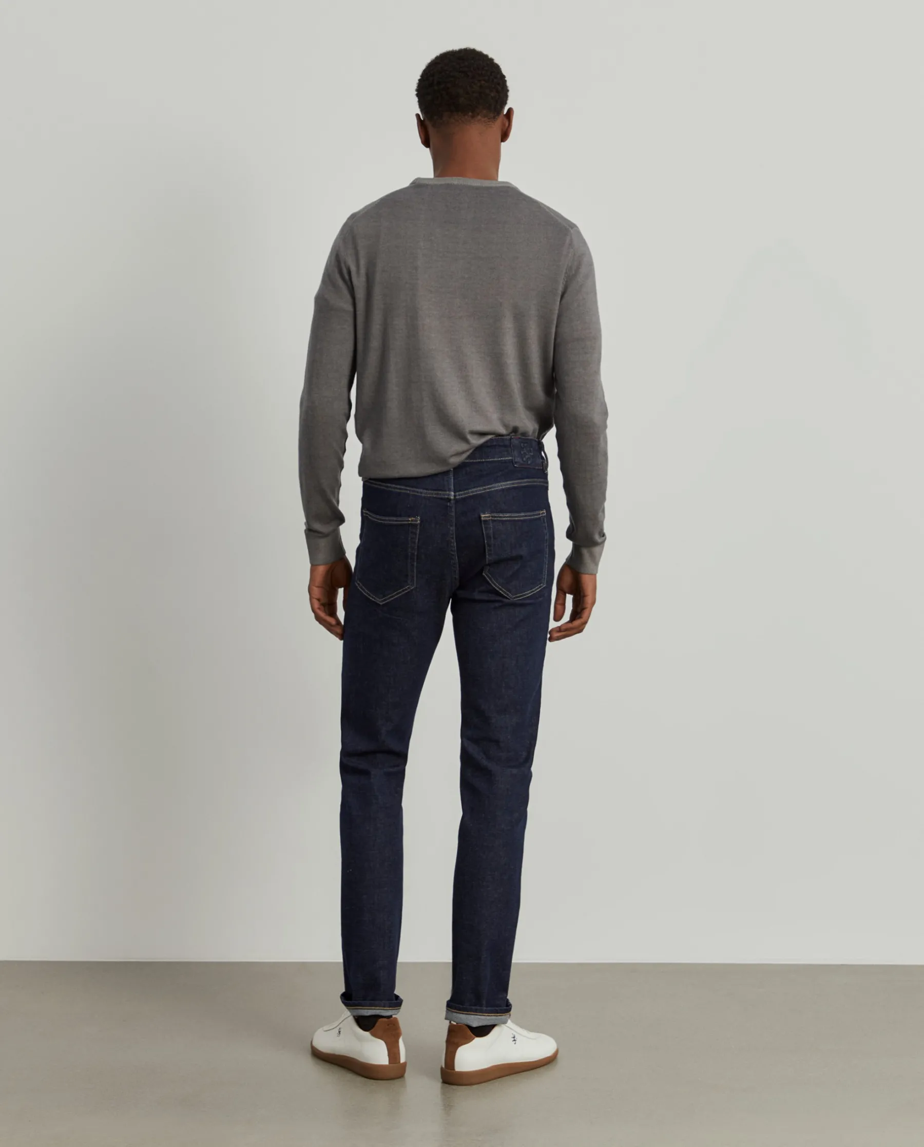 LION OF PORCHES Calças^Calças denim slim fit