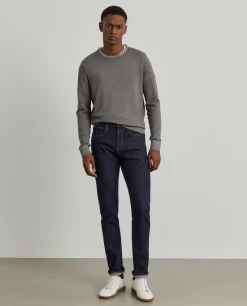 LION OF PORCHES Calças^Calças denim slim fit