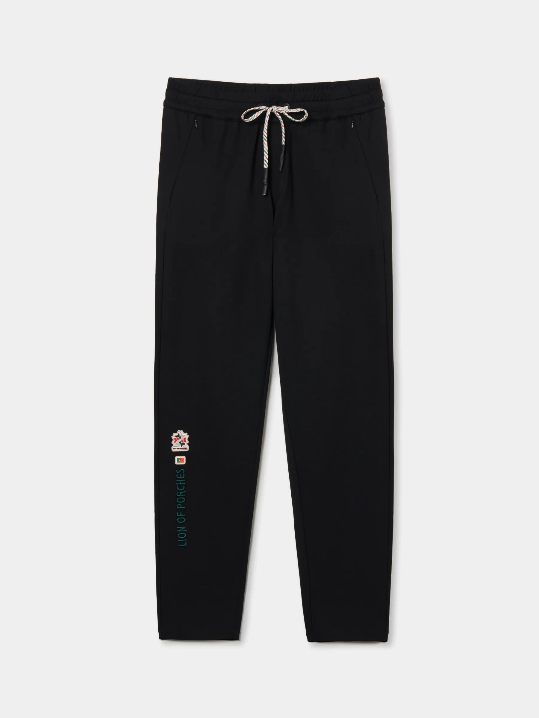 MULHER LION OF PORCHES Calças^Calças jogger com cordões Lion x FDI