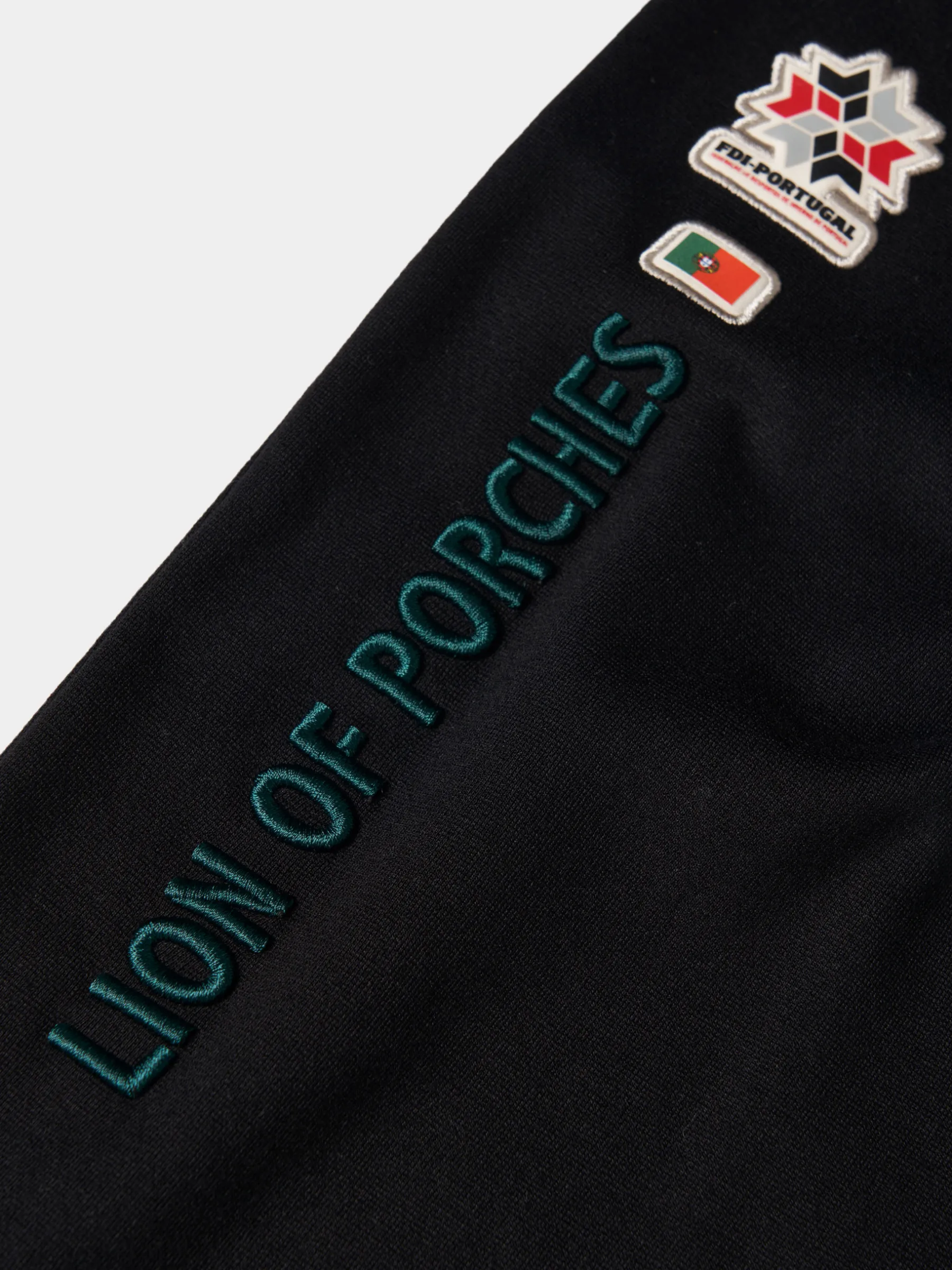 LION OF PORCHES Calças^Calças jogger com cordões Lion x FDI
