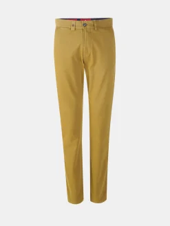 LION OF PORCHES Calças^Calças para homem chino slim fit em algodão stretch