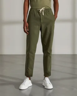 LION OF PORCHES Calças^Calças para homem regular fit com cordão e cintura elástica