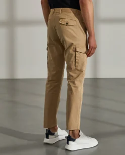 LION OF PORCHES Calças^Calças regular fit chino de algodão stretch