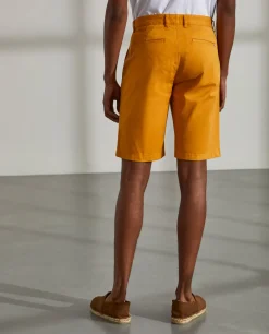 LION OF PORCHES Calções^Calções chino para homem de algodão stretch