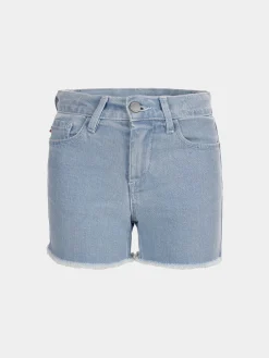 LION OF PORCHES Saias / Calções^Calções denim com estampado