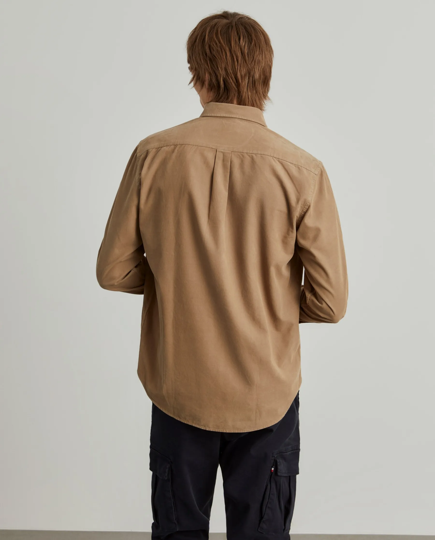 LION OF PORCHES Regular Fit^Camisa bombazine regular fit