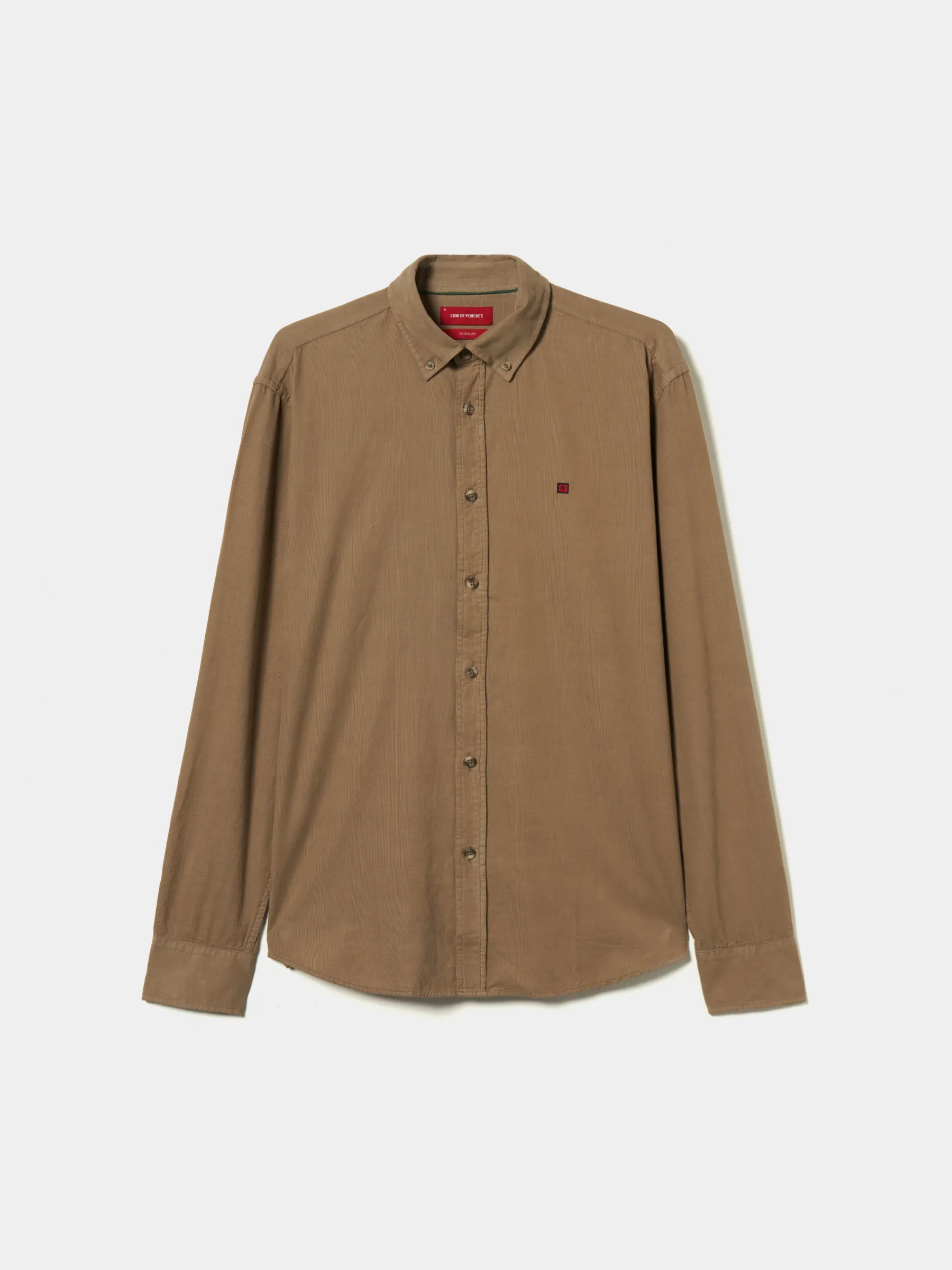 LION OF PORCHES Regular Fit^Camisa bombazine regular fit
