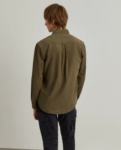 LION OF PORCHES Regular Fit^Camisa bombazine regular fit
