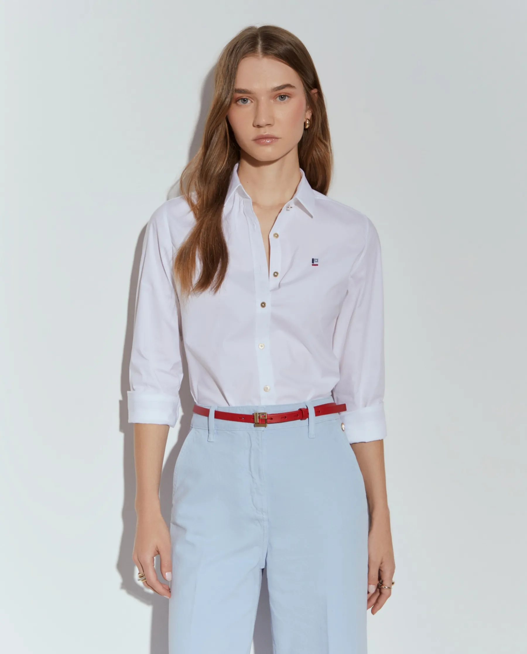 MULHER LION OF PORCHES Camisas^Camisa clássica com riscas