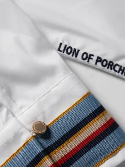 MULHER LION OF PORCHES Camisas^Camisa clássica com riscas nos punhos