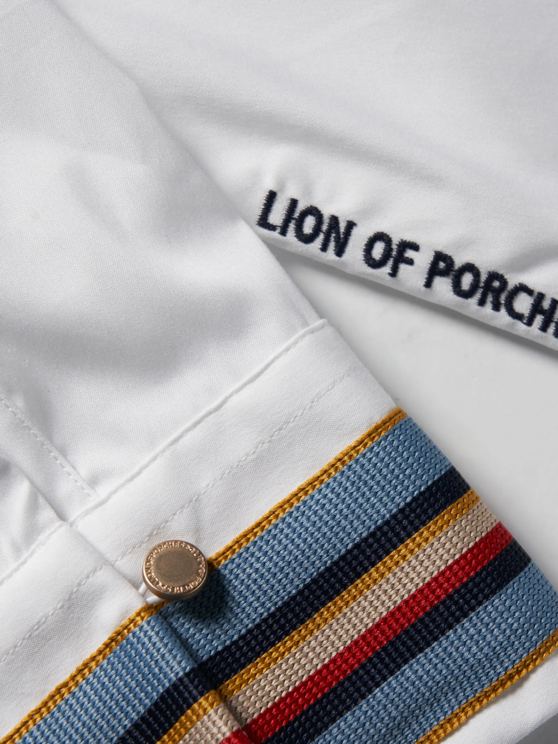 MULHER LION OF PORCHES Camisas^Camisa clássica com riscas nos punhos