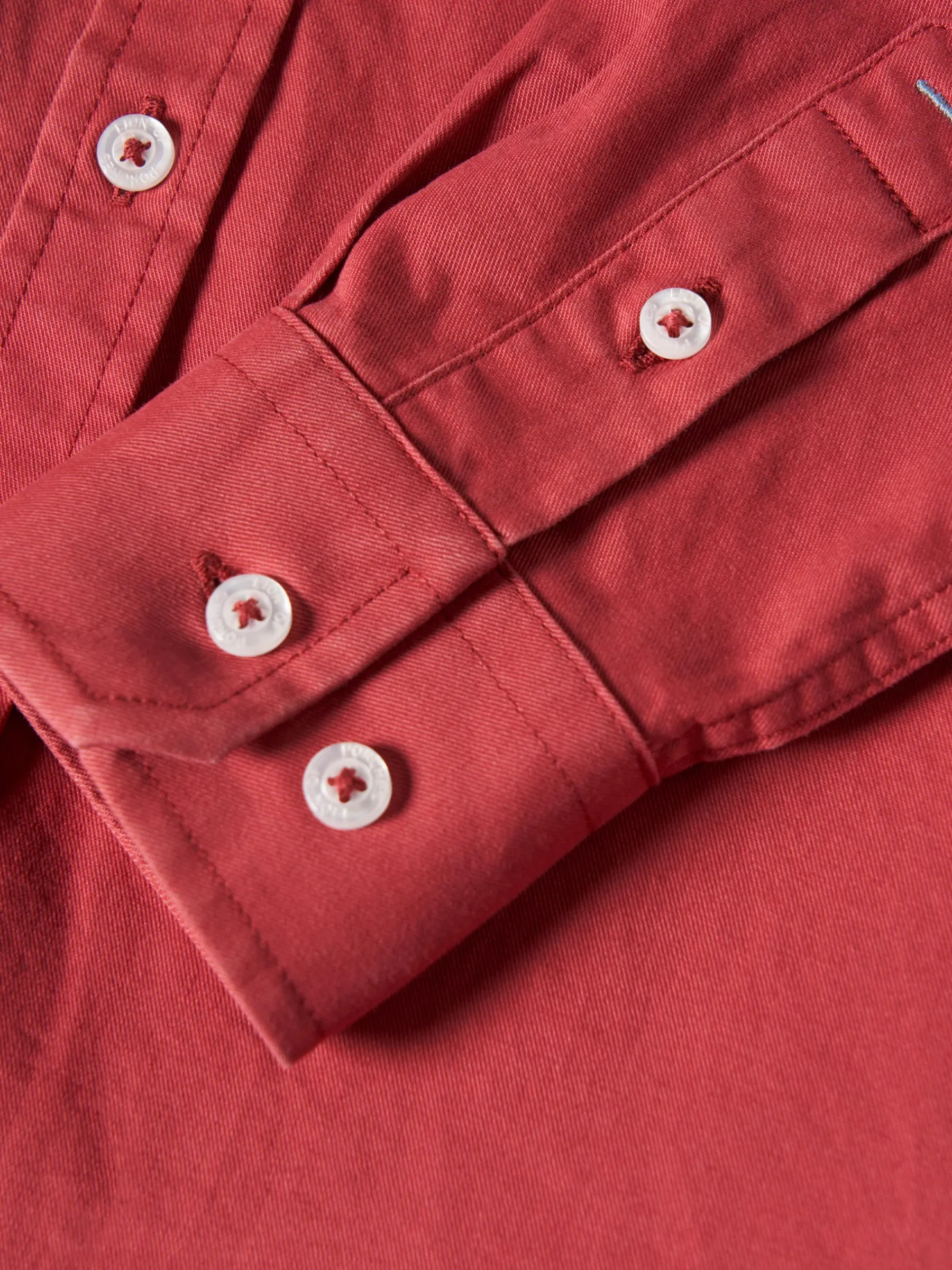 LION OF PORCHES Camisas^Camisa de algodão manga comprida