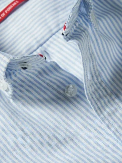 LION OF PORCHES Camisas^Camisa de riscas 100% algodão
