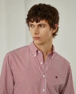 LION OF PORCHES Slim Fit^Camisa de riscas slim fit