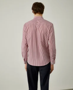 LION OF PORCHES Slim Fit^Camisa de riscas slim fit