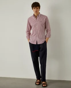 LION OF PORCHES Slim Fit^Camisa de riscas slim fit