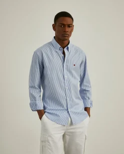 LION OF PORCHES Slim Fit^Camisa de riscas slim fit