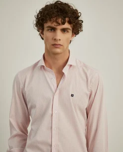 LION OF PORCHES Slim Fit^Camisa de riscas slim fit