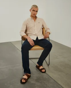 LION OF PORCHES Slim Fit^Camisa de riscas slim fit