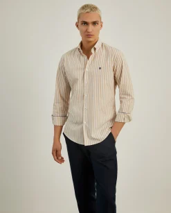 LION OF PORCHES Slim Fit^Camisa de riscas slim fit