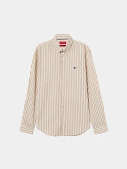 LION OF PORCHES Slim Fit^Camisa de riscas slim fit