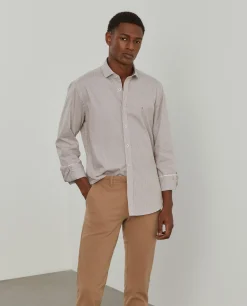 LION OF PORCHES Slim Fit^Camisa de riscas slim fit