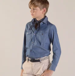 LION OF PORCHES Camisas^Camisa Denim