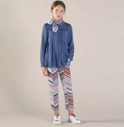 LION OF PORCHES Camisas / Blusas^Camisa Denim Fluída