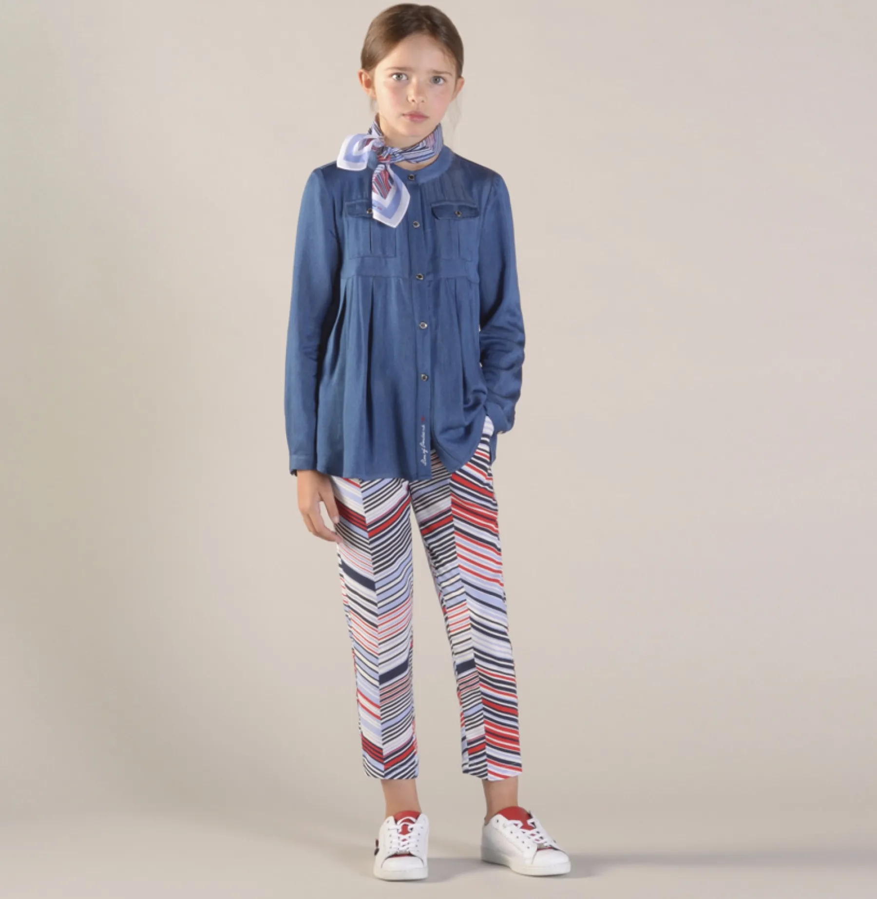 LION OF PORCHES Camisas / Blusas^Camisa Denim Fluída