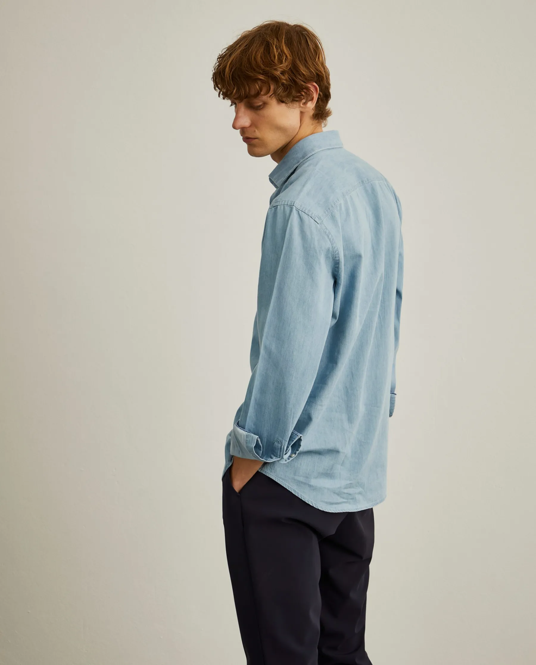 LION OF PORCHES Slim Fit^Camisa denim slim fit