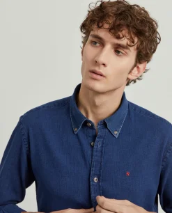 LION OF PORCHES Slim Fit^Camisa denim slim fit