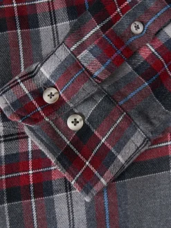 LION OF PORCHES Regular Fit^Camisa flanela xadrez regular fit
