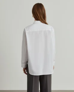 MULHER LION OF PORCHES Camisas^Camisa oversize de algodão