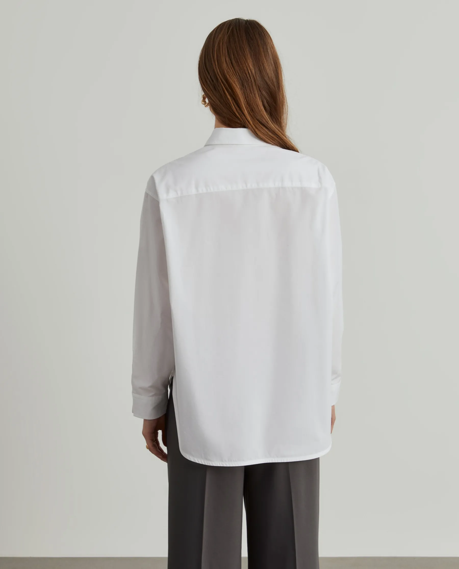 MULHER LION OF PORCHES Camisas^Camisa oversize de algodão