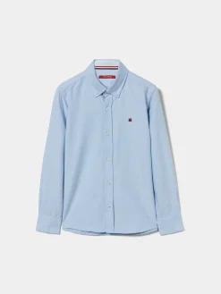 LION OF PORCHES Camisas^Camisa oxford em algodão