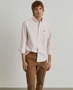 LION OF PORCHES Regular Fit^Camisa oxford regular fit