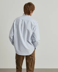 LION OF PORCHES Regular Fit^Camisa oxford regular fit com padrão de riscas