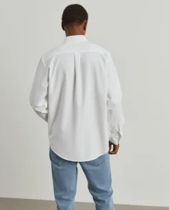 LION OF PORCHES Regular Fit^Camisa oxford regular fit de algodão