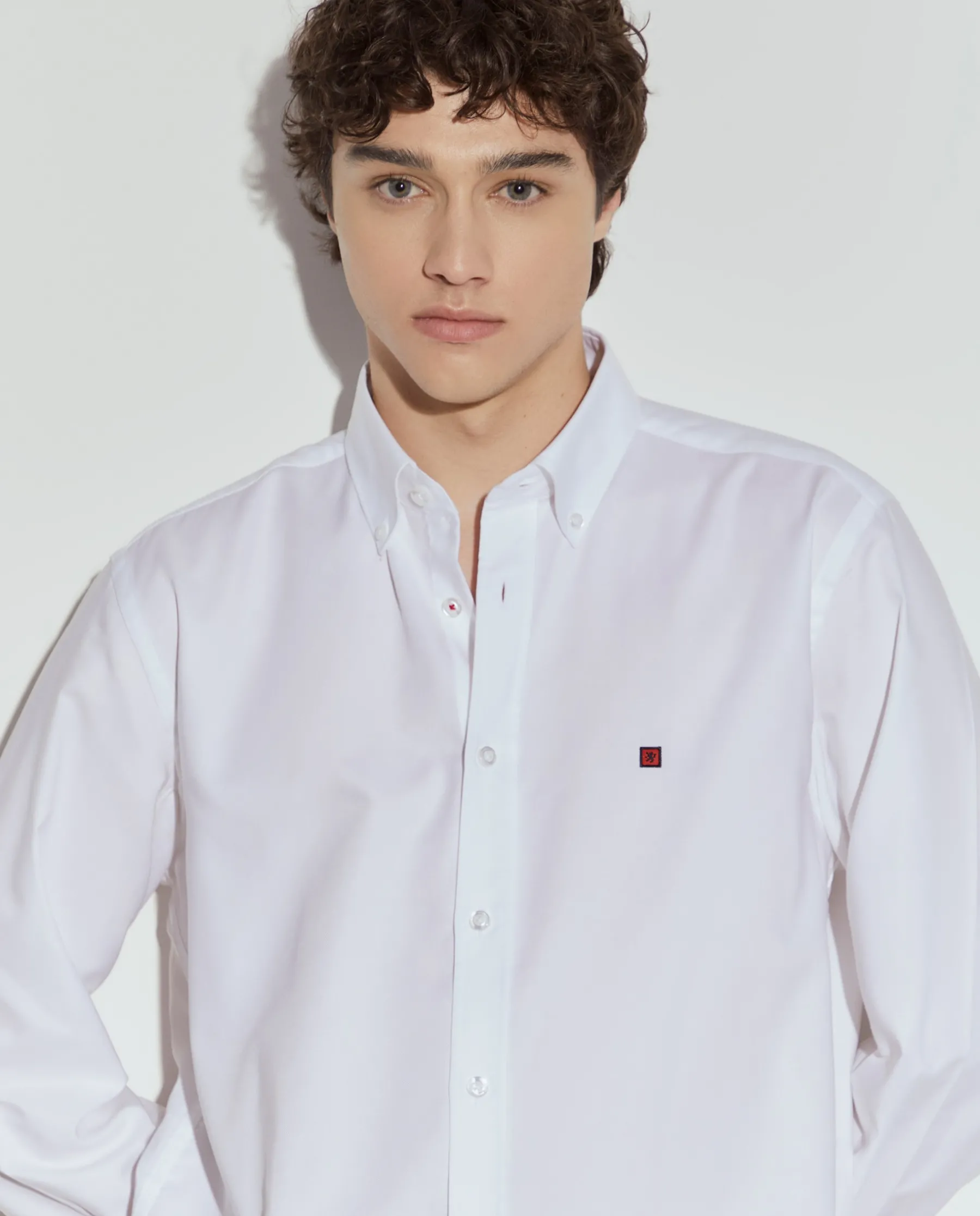 LION OF PORCHES Regular Fit^Camisa oxford regular fit