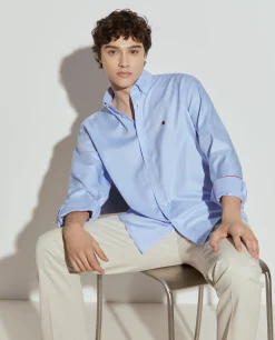 LION OF PORCHES Regular Fit^Camisa oxford regular fit