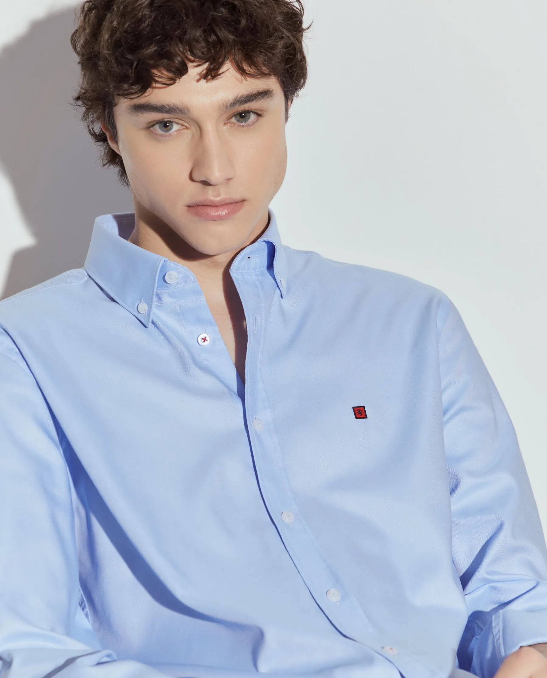 LION OF PORCHES Regular Fit^Camisa oxford regular fit