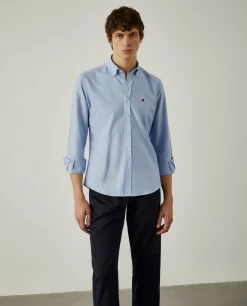 LION OF PORCHES Slim Fit^Camisa oxford slim fit