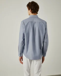 LION OF PORCHES Regular Fit^Camisa oxforf lisa regular fit