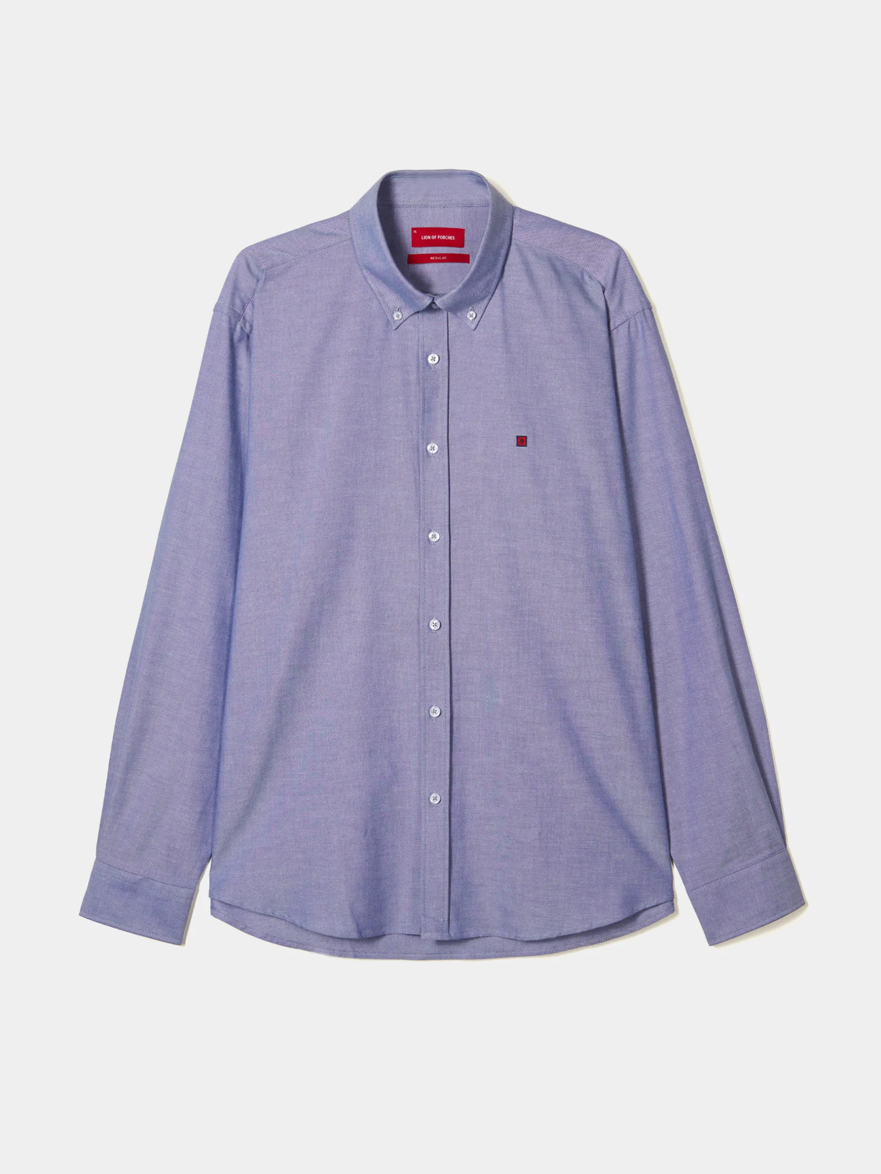 LION OF PORCHES Regular Fit^Camisa oxforf lisa regular fit